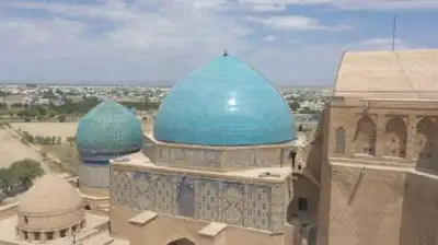 Мавзолей Яссауи, фото - Новости Zakon.kz от 28.03.2023 19:41