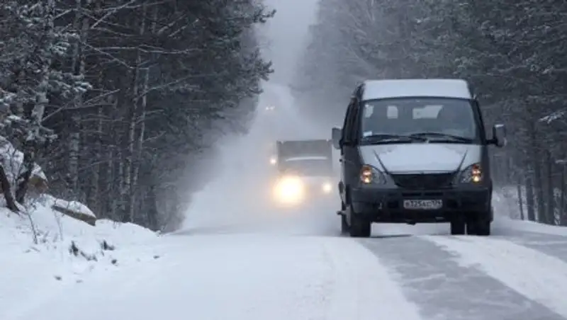 Под Темиртау столкнулись семь машин