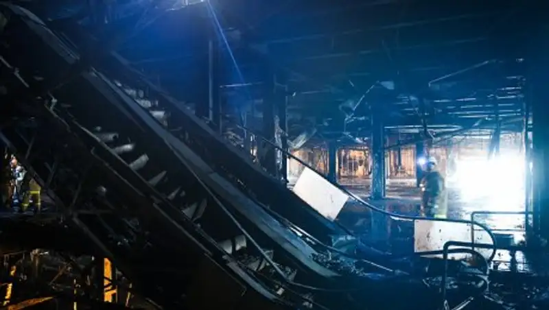 Источник: причиной пожара в ТЦ "Зимняя вишня", вероятнее всего, был поджог