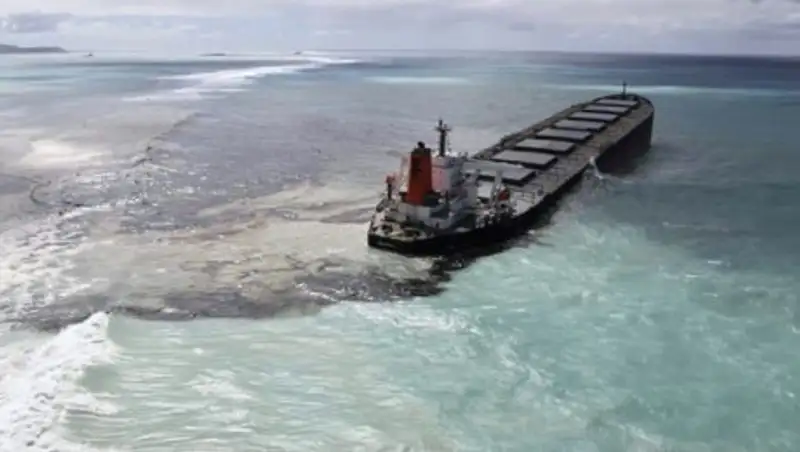 Расколовшийся японский танкер может уничтожить всю экосистему Индийского океана