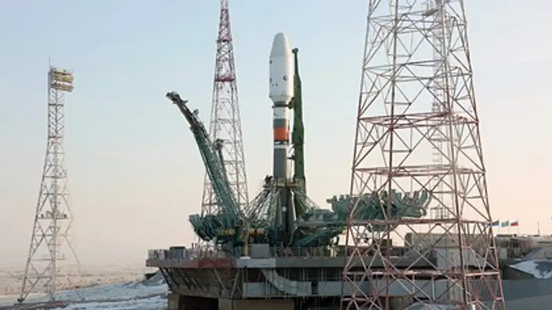 С Байконура стартовала ракета «Союз» с модулем «Причал»