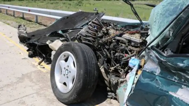 Родился в рубашке. Жуткое ДТП в Алматинской области