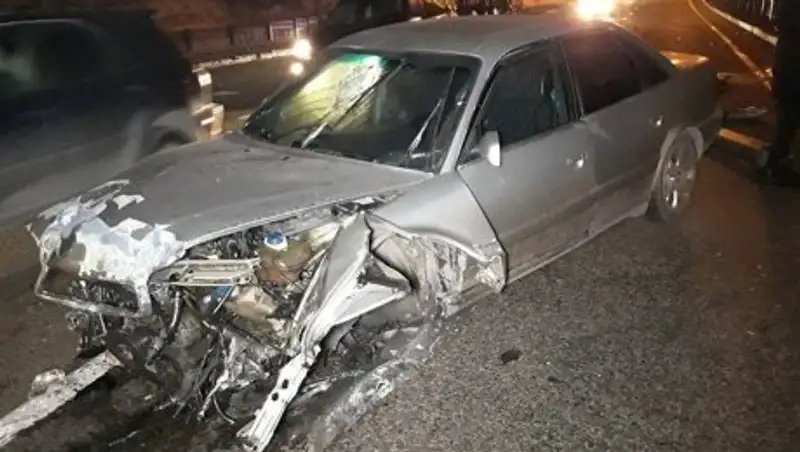 Массовое ДТП произошло на ВОАД в Алматы