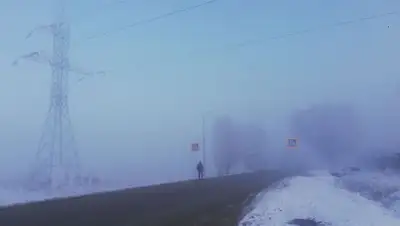 дорога, штормовое, фото - Новости Zakon.kz от 06.11.2022 18:01