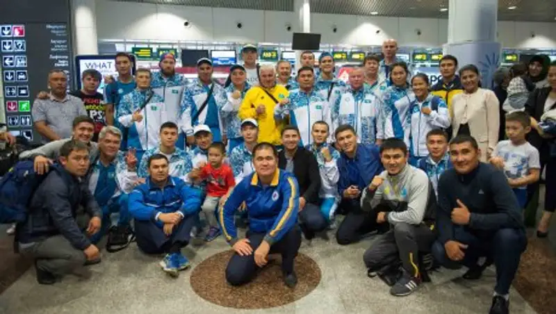 Команда боксёров отправилась на Олимпиаду  