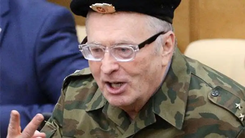 Жириновский угрожал по телефону секретарю СНБО Украины