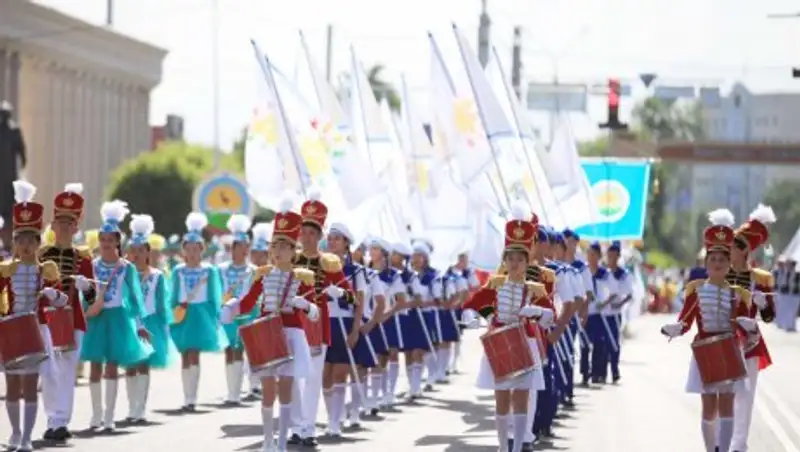 В Таразе состоялся Парад детских и молодежных  музыкальных коллективов 