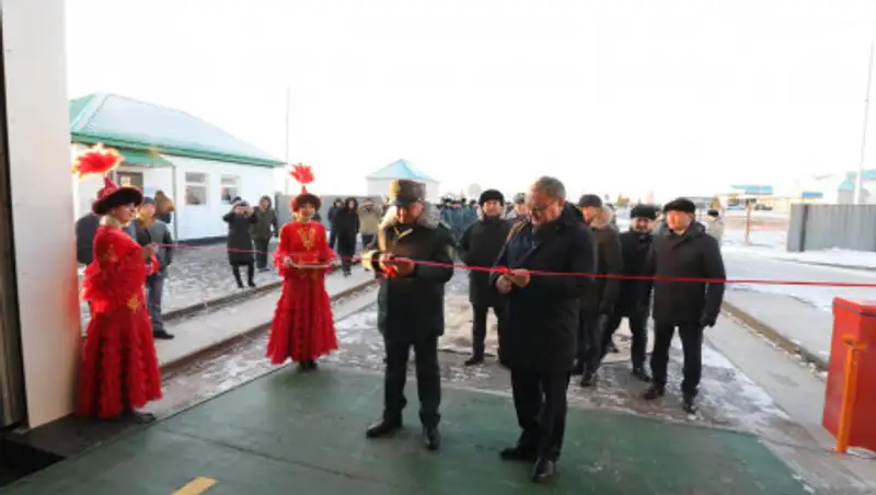 Первый в Казахстане инспекционно-досмотровый комплекс открыли в Актюбинской области