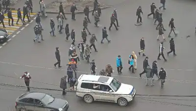 беспорядки в Алматы, фото - Новости Zakon.kz от 20.01.2022 11:46