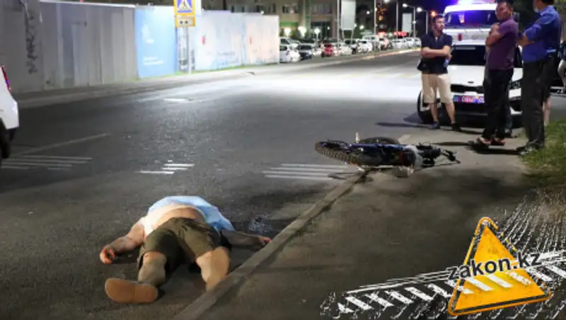 Мотоциклист погиб в Алматы