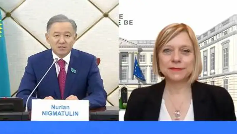 Нигматулин провел встречу со спикером Палаты представителей Парламента Бельгии