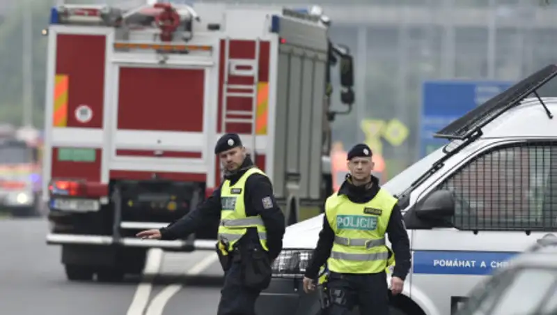 Пассажирский поезд столкнулся с грузовым в Чехии