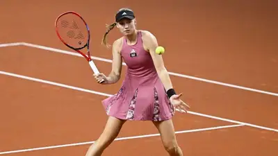 Поражение потерпела Елена Рыбакина в матче на турнире в Штутгарте , фото - Новости Zakon.kz от 21.04.2023 02:36