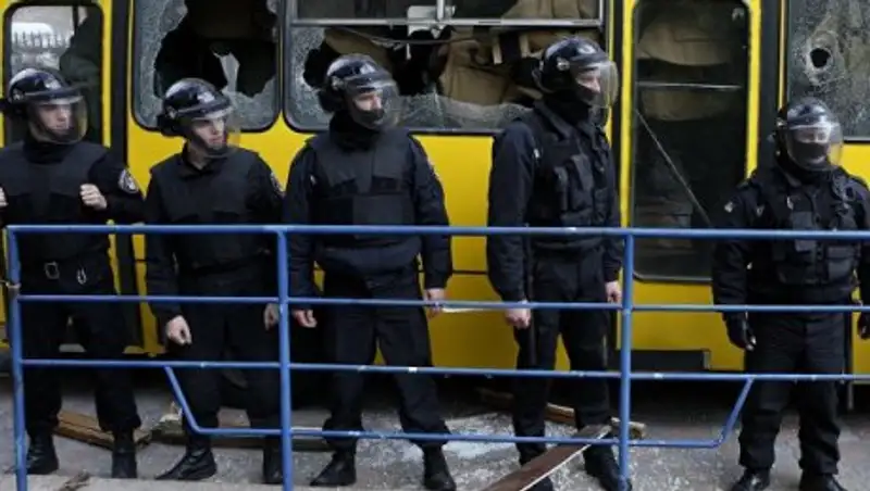 В Киеве неизвестные попытались поджечь офис телеканала "Интер"