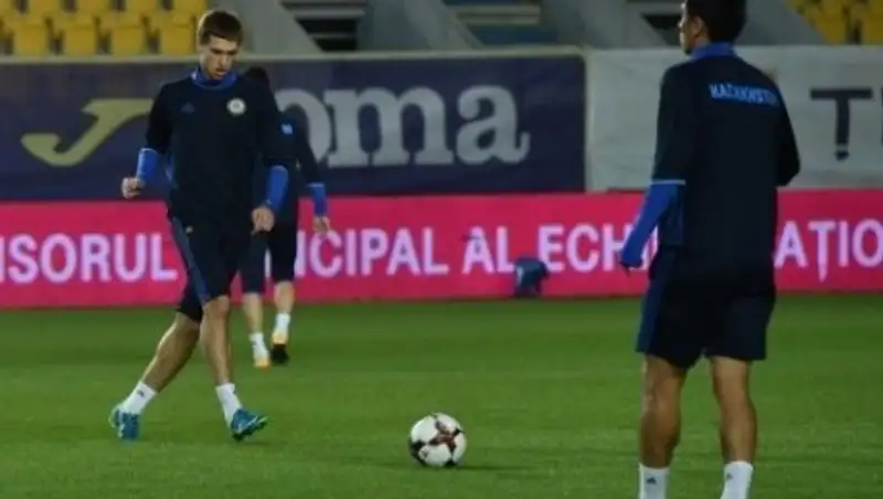 Сборная Казахстана назвала стартовый состав на матч с Румынией