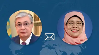 Токаев поздравил президента Сингапура, фото - Новости Zakon.kz от 09.08.2023 09:02