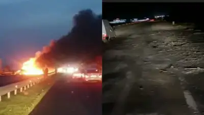 Большегруз Вольво, фото - Новости Zakon.kz от 10.04.2022 10:10