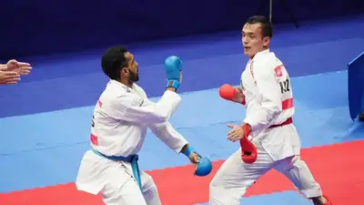Каратист Нурканат Ажиканов стал золотым медалистом Азиады