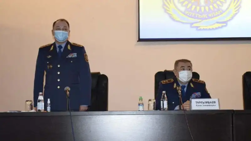 Арманбек Баймурзин возглавил полицию Жамбылской области