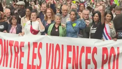 По всей Франции снова проходят акции против полицейского насилия, фото - Новости Zakon.kz от 24.09.2023 01:49