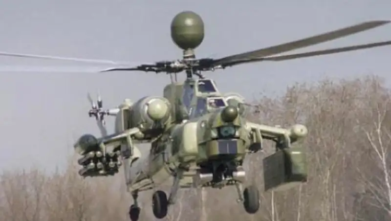 В районе Хомса разбился российский вертолет Ми-28H