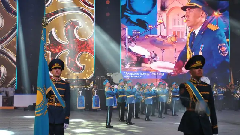 Музыка силы и красоты: гала-концерт Международного фестиваля военных оркестров завершился в Астане