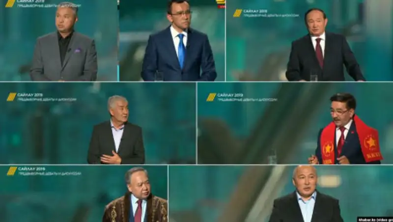 Теледебаты кандидатов в президенты Казахстана. Моменты выступлений