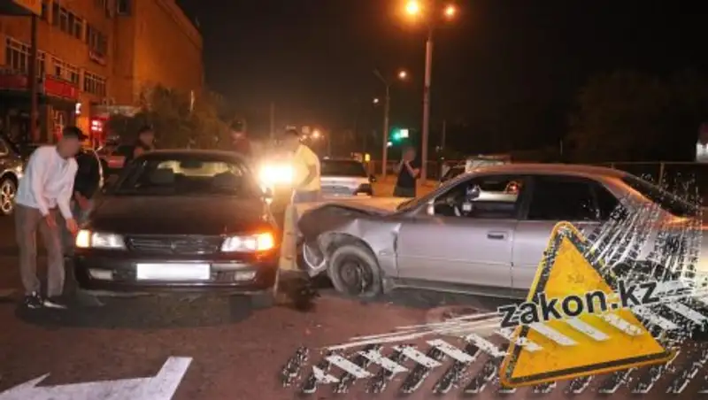Массовое ДТП произошло в Алматы