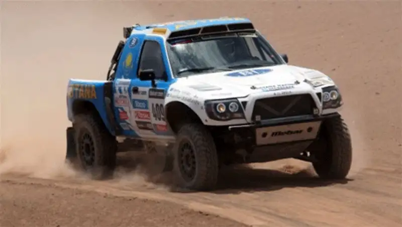 2 внедорожника «Астаны» находятся в первой десятке лидеров ралли «Марокко»