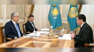Аким Астаны отчитался перед Токаевым, фото - Новости Zakon.kz от 15.06.2023 15:00