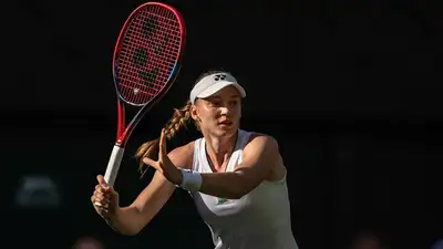 Видеообзор победного матча Елены Рыбакиной , фото - Новости Zakon.kz от 10.08.2023 09:25