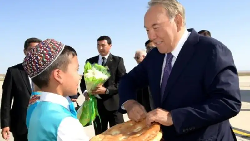 Назарбаев прибыл в Туркменистан