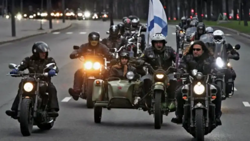 «Ночные волки» въехали на территорию Чехии