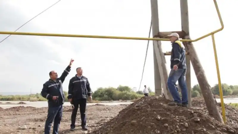 В Жамбылской области восстановлена подача газа в двух населенных пунктах 