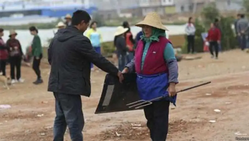 В Китае наказаны чиновники, допустившие бунт в деревне