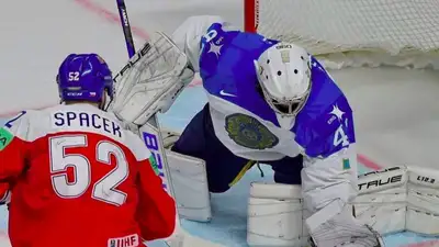 Казахстан потерпел первое поражение в ЧМ по хоккею , фото - Новости Zakon.kz от 15.05.2023 02:14