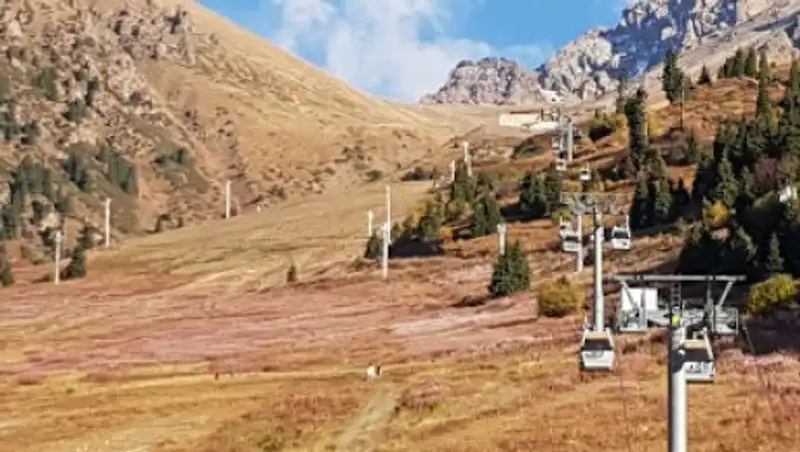 Канатные дороги на ГЛК Шымбулак закроют на месяц