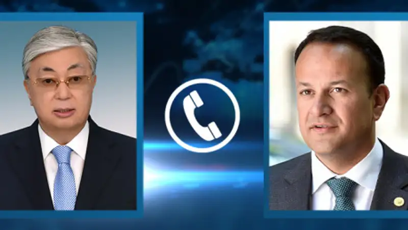 Токаев провел телефонный разговор с премьер-министром Ирландии