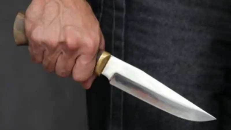 Сумасшедший напал с ножом на прохожего и продавца магазина