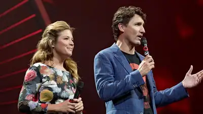 премьер Канады с женой