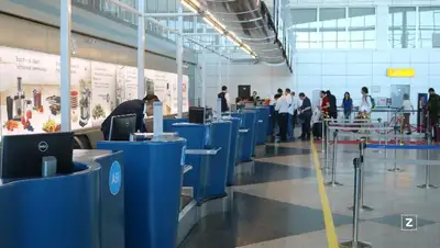 работа воздушной гавани, фото - Новости Zakon.kz от 15.02.2022 09:48