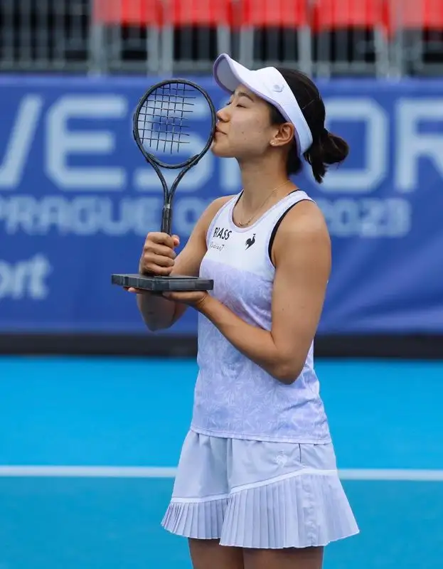 Нао Хибино стала чемпионкой турнира WTA-250 в Чехии, ##imageAlt## 