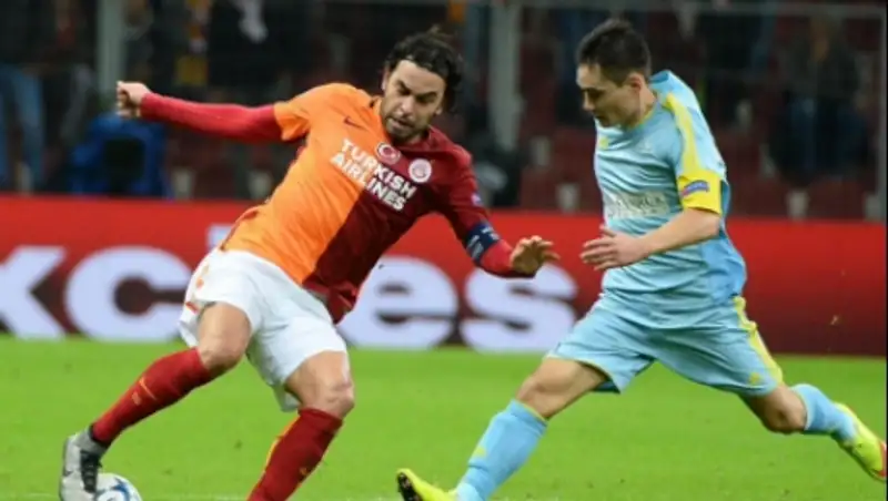 Сельчук Инан сравнял счет. «Галатасарай»-«Астана» 1:1