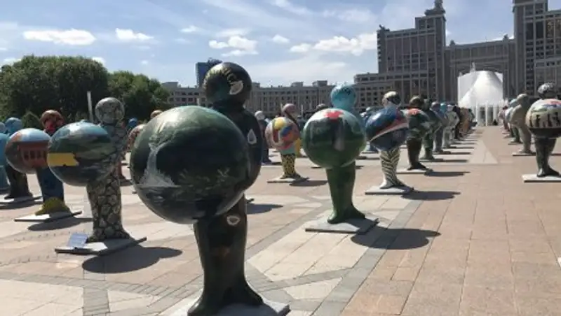 МИД РК о карте с Крымом в РФ: не политизируйте инсталляцию