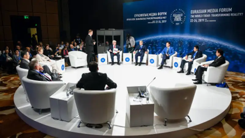 Вопросы сотрудничества стран ЦА обсудили в ходе круглого стола на Евразийском медиафоруме