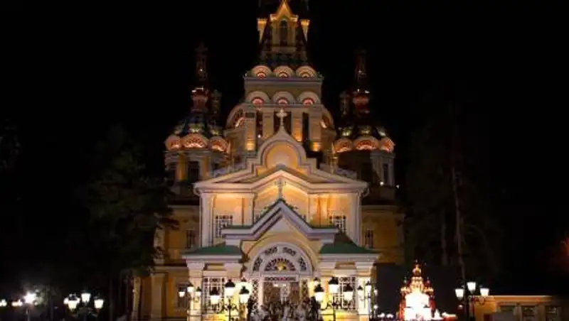 Пасхальное Богослужение прошло в Алматы