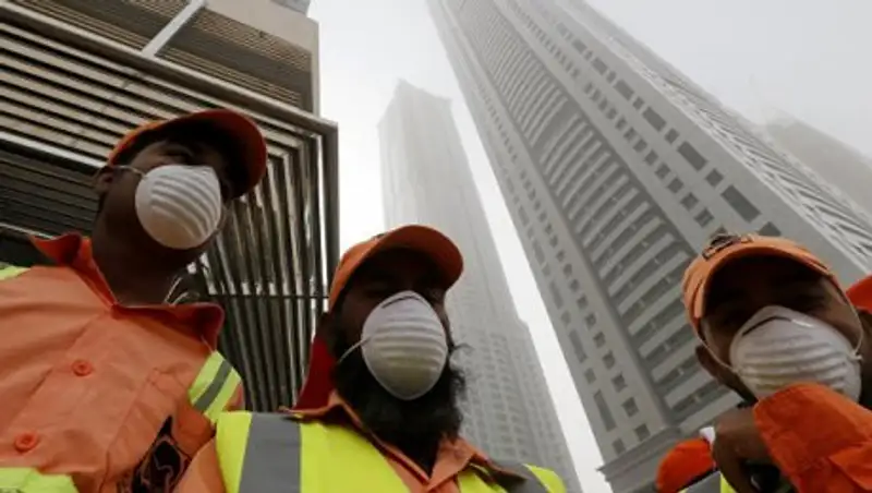 В Дубае загорелся отель