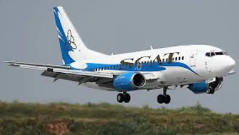 Пассажиры самолета авиакомпании «Скат», выкатившегося на боковую полосу, вылетели в Алматы