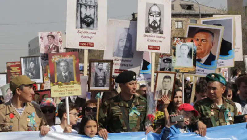 В Караганде празднуют День Победы