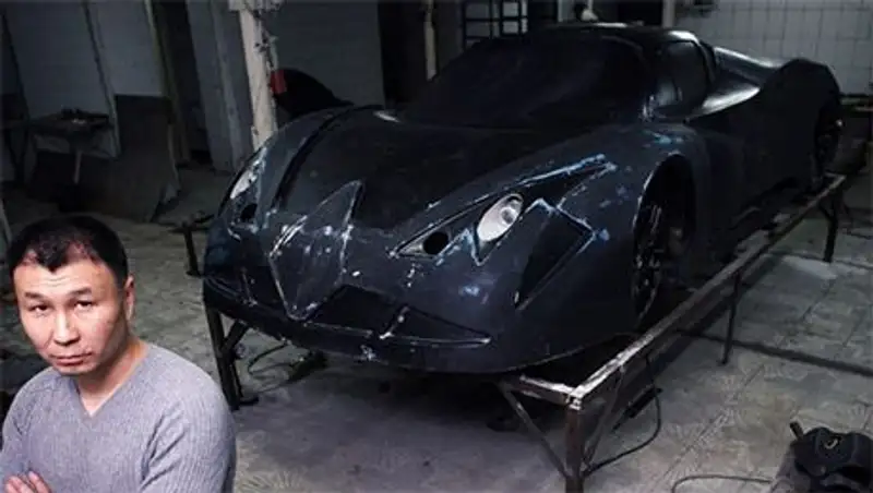 Известный алматинский конструктор создает первый казахстанский электрокар